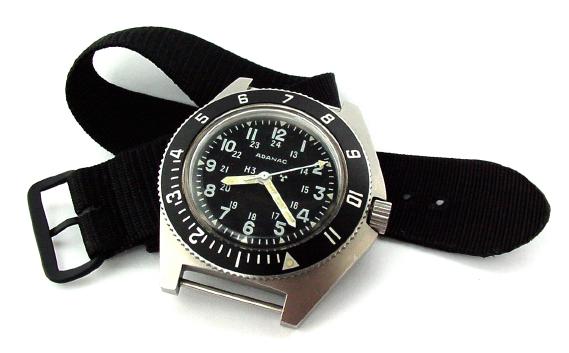 Adanac Military Diver/Navigator's Watch